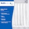 Kenney Mfg Fabric Shower Curtain Liner, 70" W x 72" H, White KN61253 - alternate 2